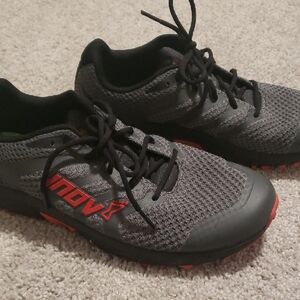 Inov-8 Men's Black and Red Athletic Shoes
